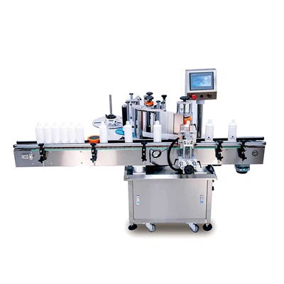 Dumaloq shisha uchun stiker yorliqlash mashinasi